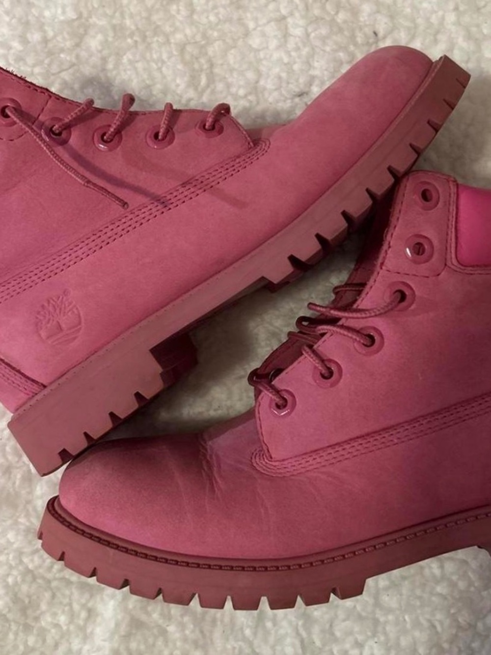 Timberland Women's Pink Boots